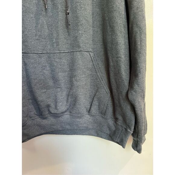Cowgirl Tuff Co Grey Hoodie On A Gildan Sweatshirt Woman’s Size Large - Picture 2 of 13